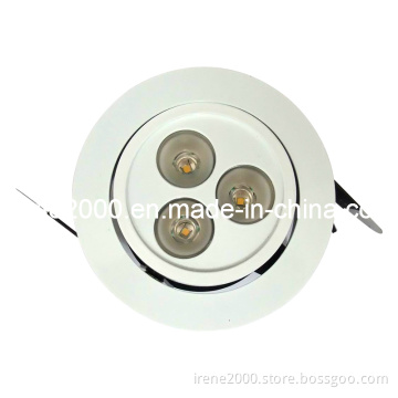 3W Available Colors LED Ceiling Light Adjust 360 Degree